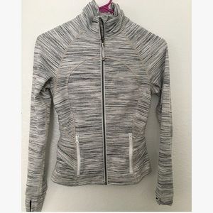 Lululemon space dye camo black jacket size 2